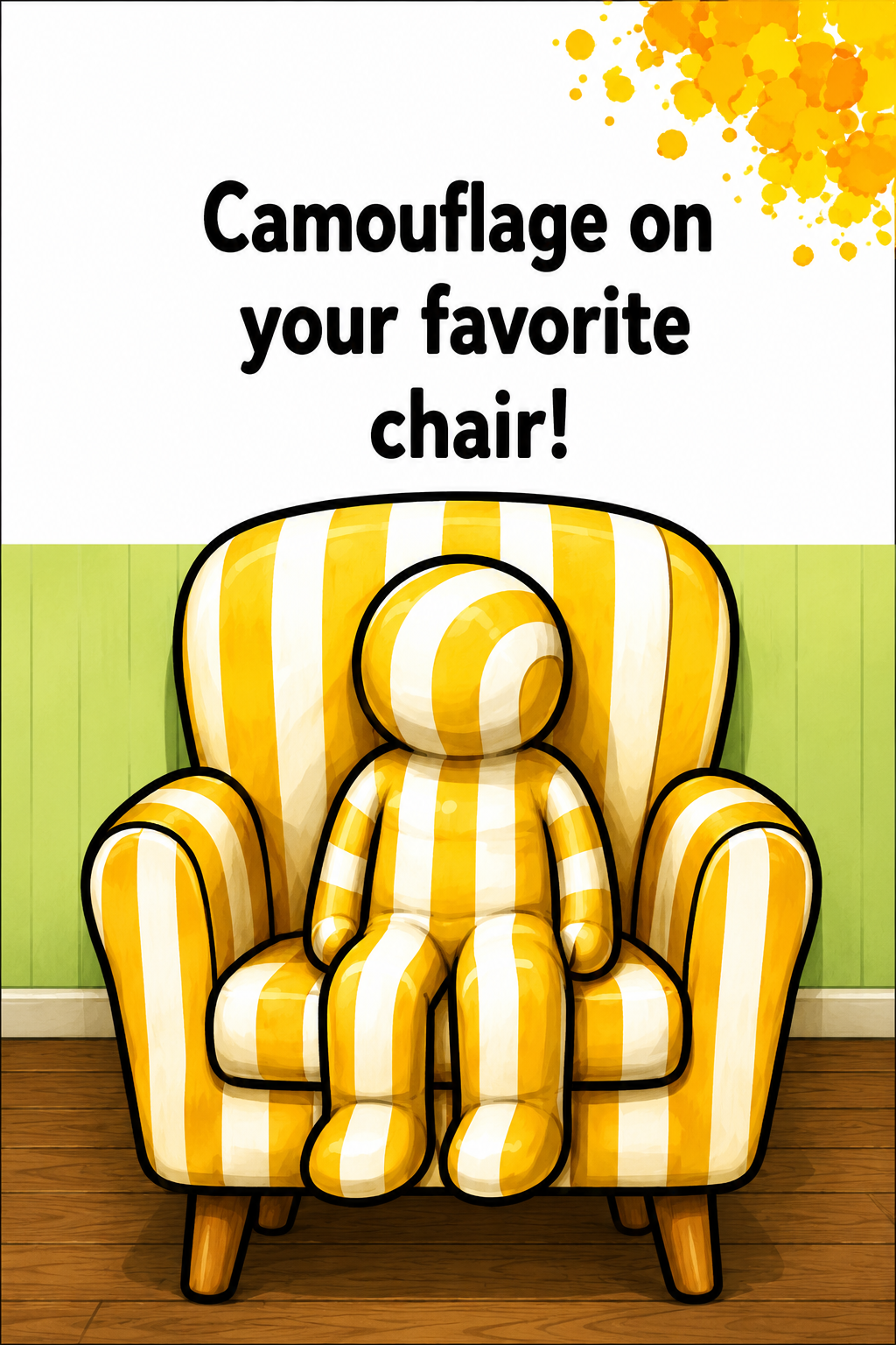 Sofa challenge card